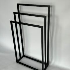 Wieszak na ręczniki stojący Potrójny